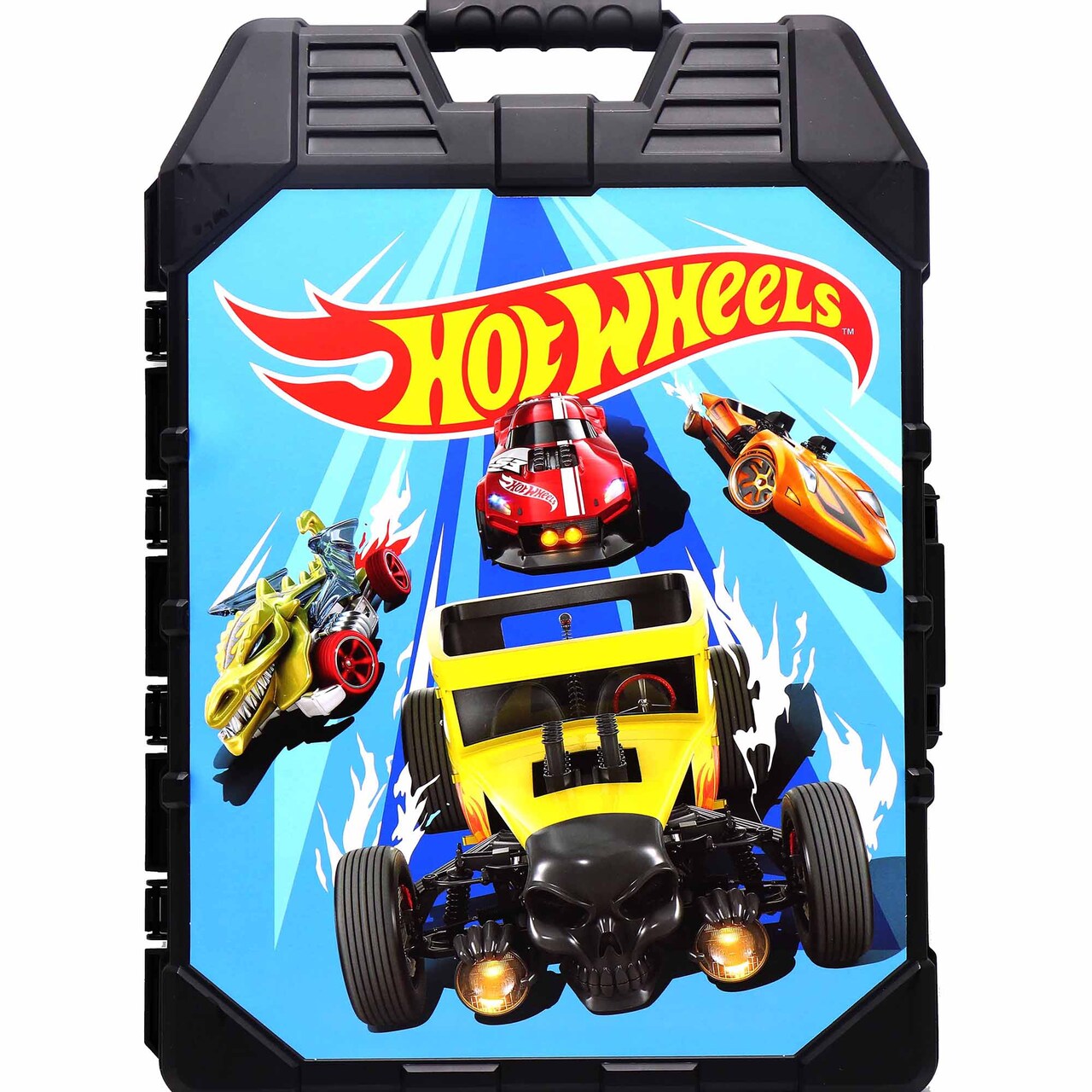 Hot Wheels: 48 Cart Storage Case, Easy Grip Carrying Case, Makes Collecting and Clean Up Easy and Fun, Styles in Case May Vary, For Ages 3 and up